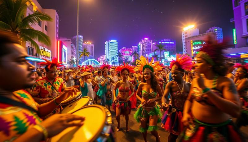 L'évolution vibrante de la musique dance pop française à travers les décennies, illustrant les influences et les artistes emblématiques